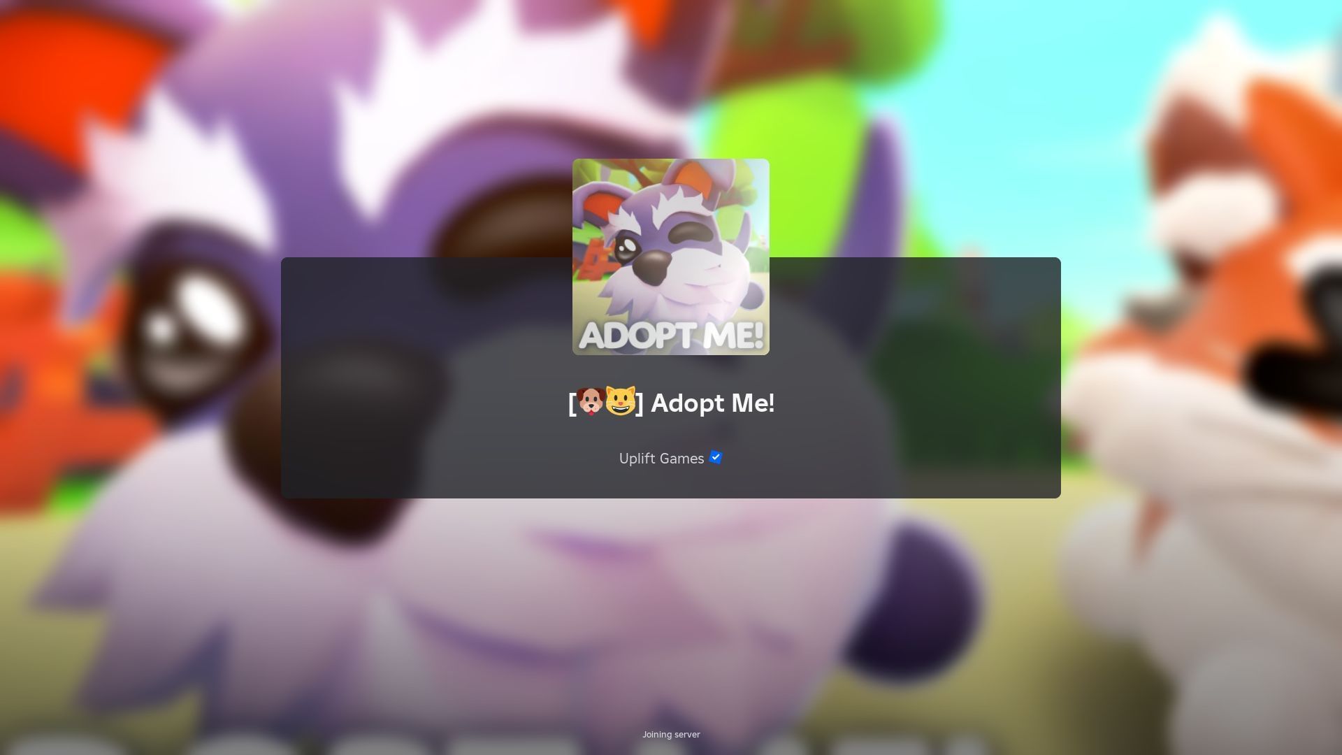Roblox Adopt Me