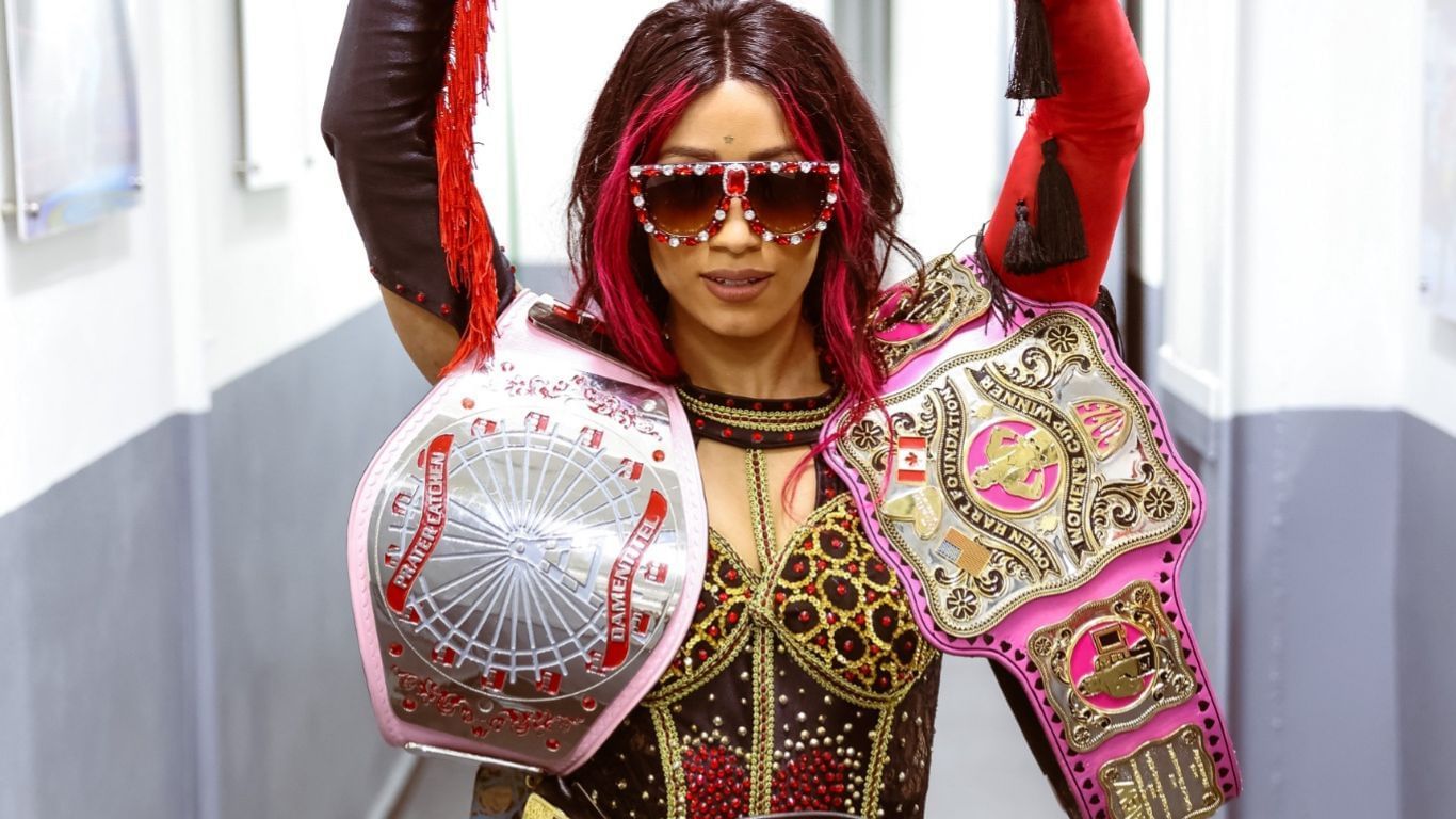 Mercedes Mone currently holds 9 belts in pro-wrestling [Image from Mone