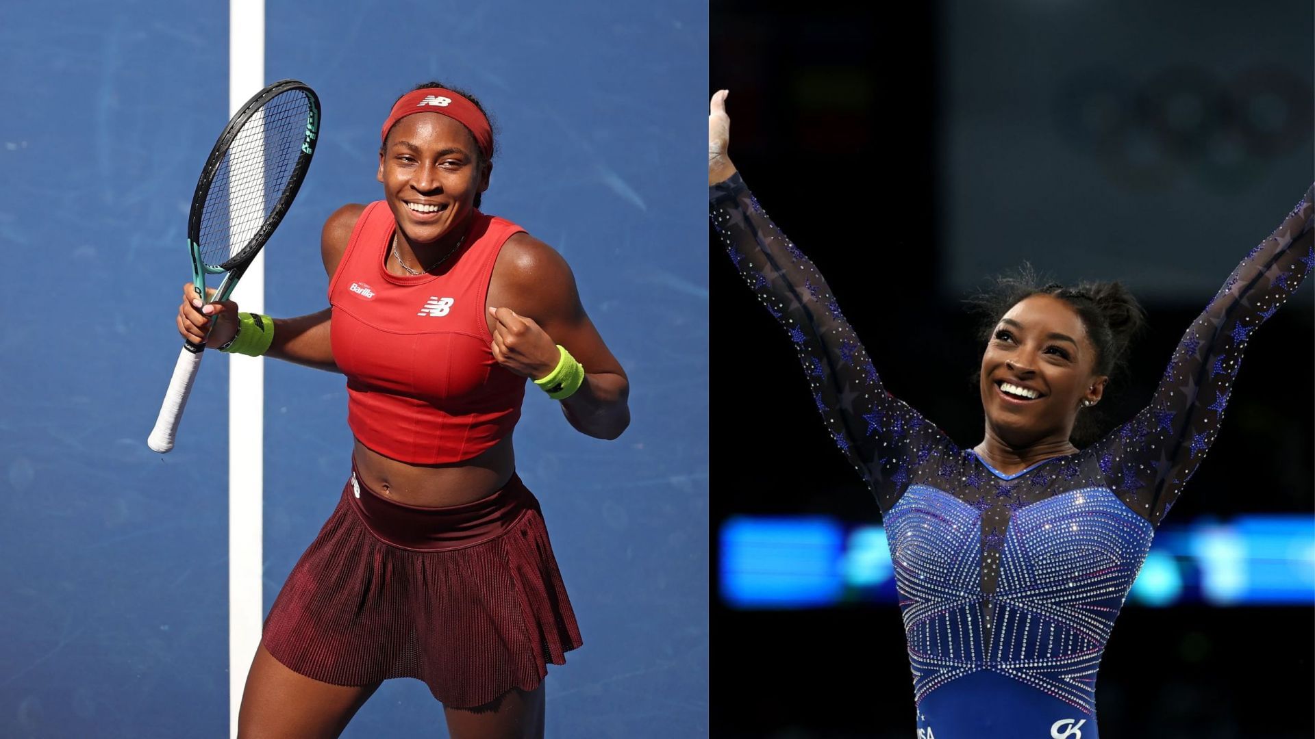 Simone Biles reveals her admiration for Coco Gauff [Image Source : Getty] 