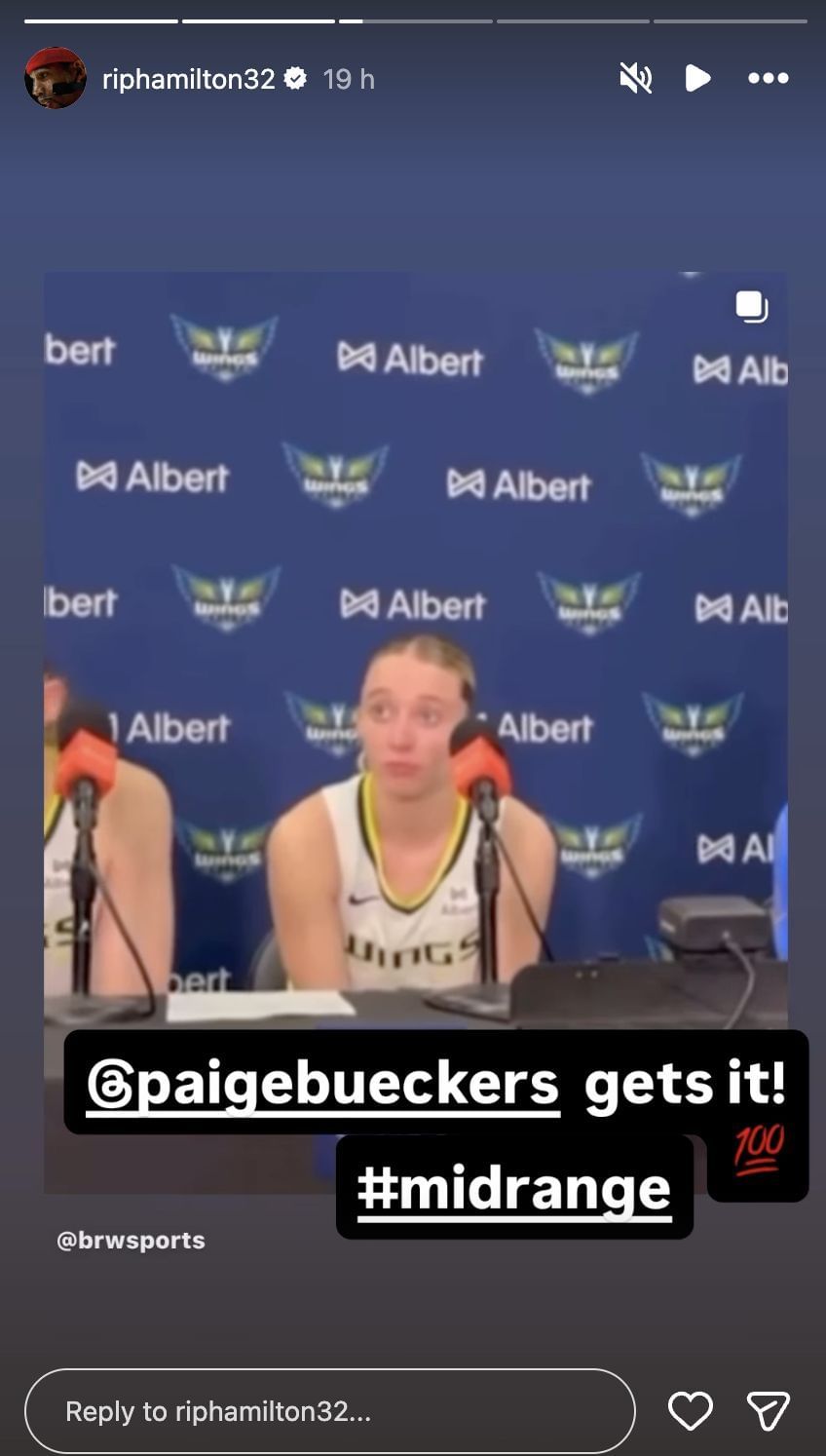 Credits: Instagram (@riphamilton32)