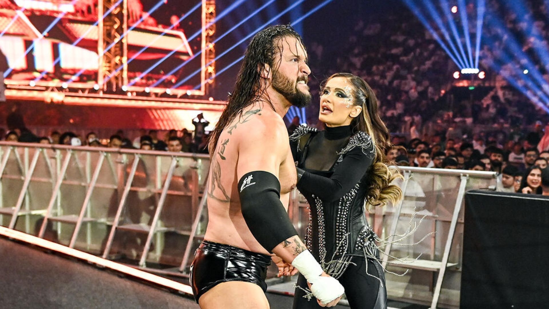 Karrion Kross and Scarlett! [Image credit: WWE.com]