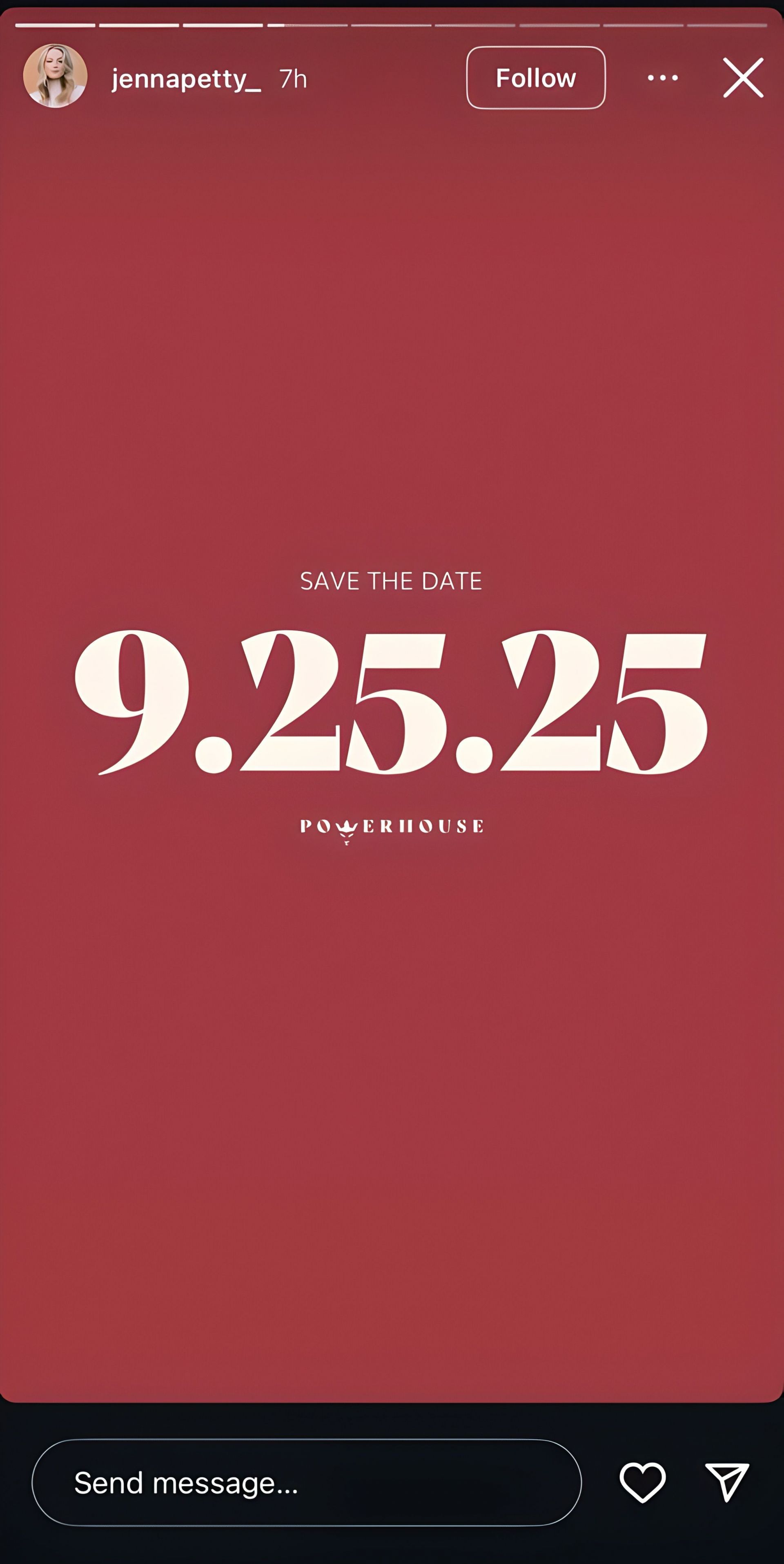 Jenna Petty announced the launch date for her brand (Source: @jennapetty_ via Instagram)