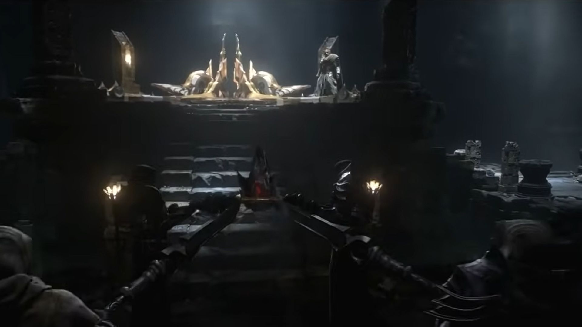 Tyrael and the newly reformed Horadrim hides the Black Soulstone, in the depth of the Tomb of Rakkis (Image via Blizzard Entertainment)