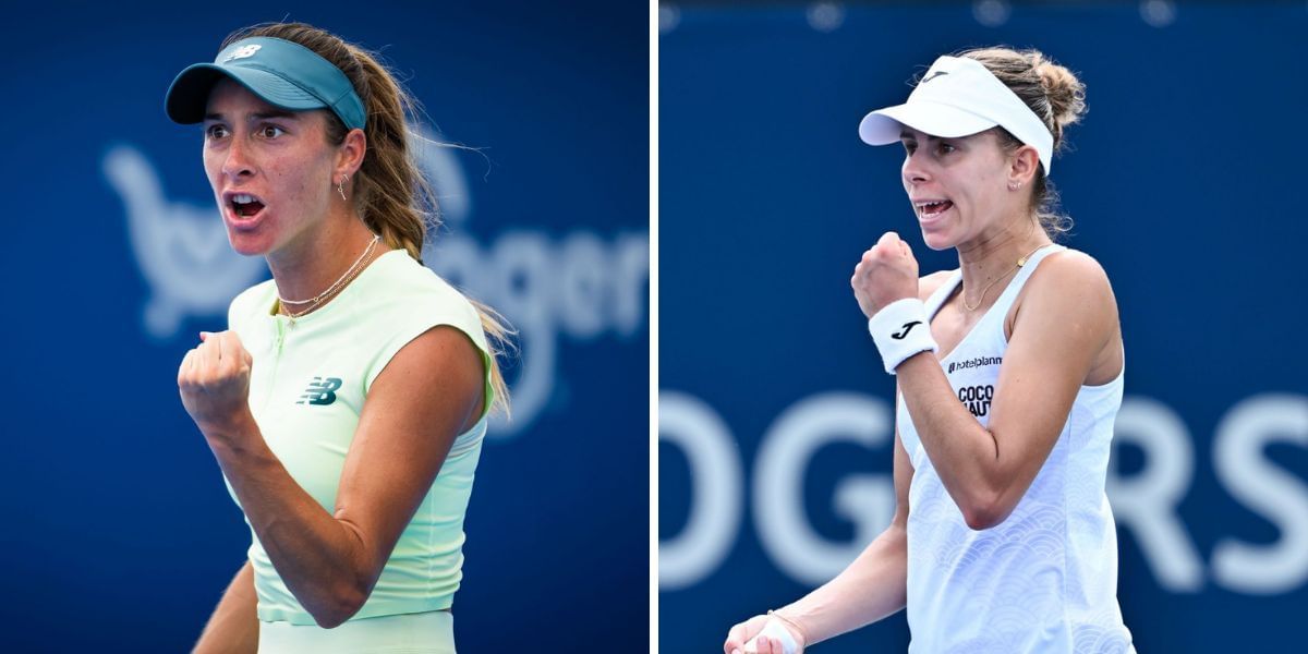 McCartney Kessler vs Magda Linette - Image Source - Getty 