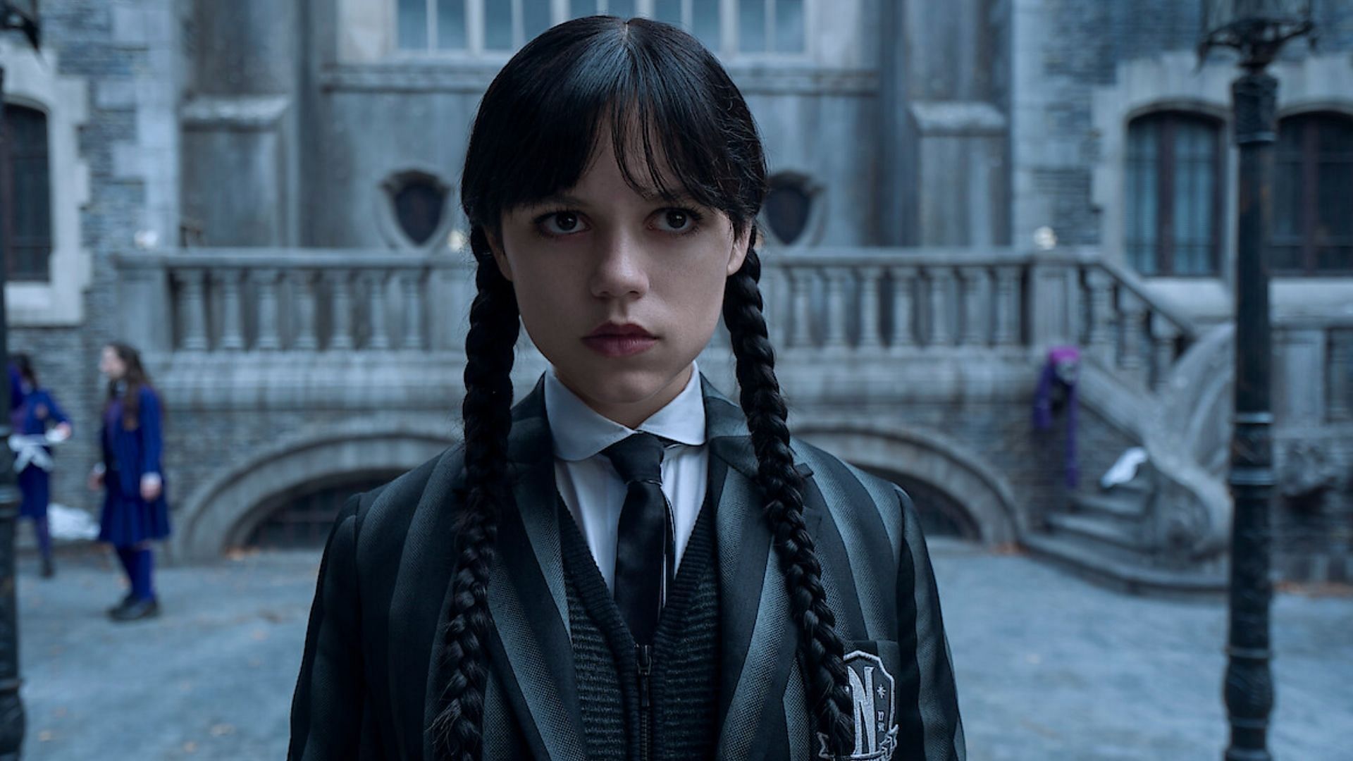 Jenna Ortega stars as Wednesday Addams (Image via Netflix)