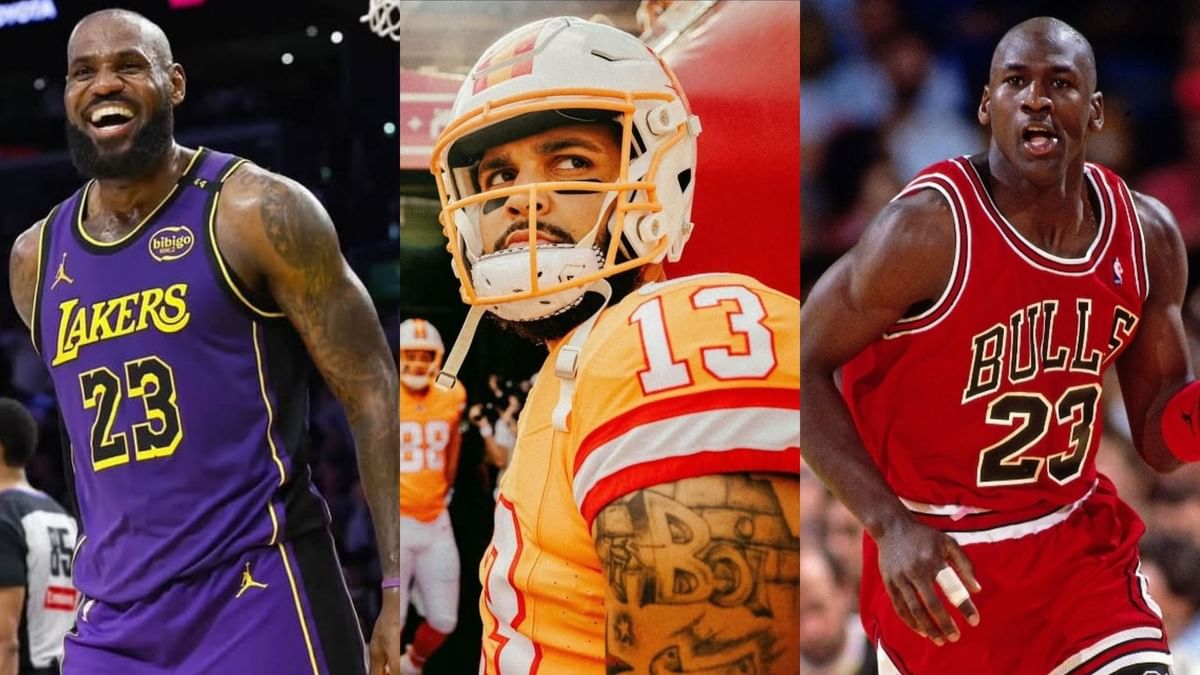 LeBron James stands tall over Michael Jordan as Buccaneers star settles GOAT debate with a surprising twist