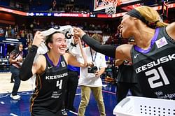 "I fear this was to match Lyss not me": $620,000 star pokes fun at former teammate DiJonai Carrington over jersey number choice