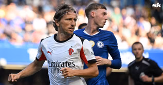 Cole Palmer refuses to give up Luka Modric’s shirt despite losing rock, paper, scissors game with Chelsea teammate in hilarious incident