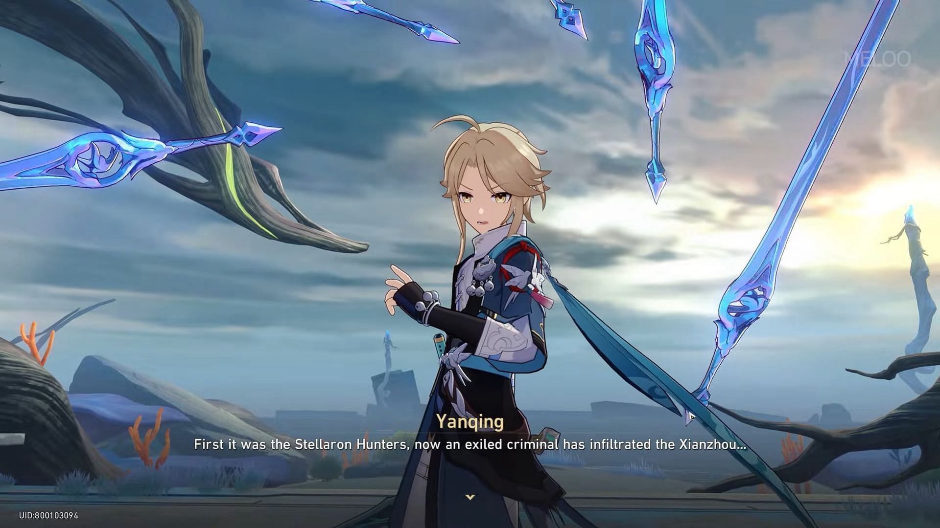 Yanqing in-game (Image via HoYoverse)