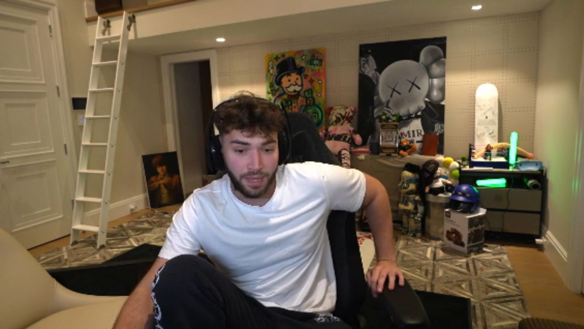 Adin Ross recently made a tier list of the streamers he would be able to take on during a fight (Image via AdinRoss/Kick)