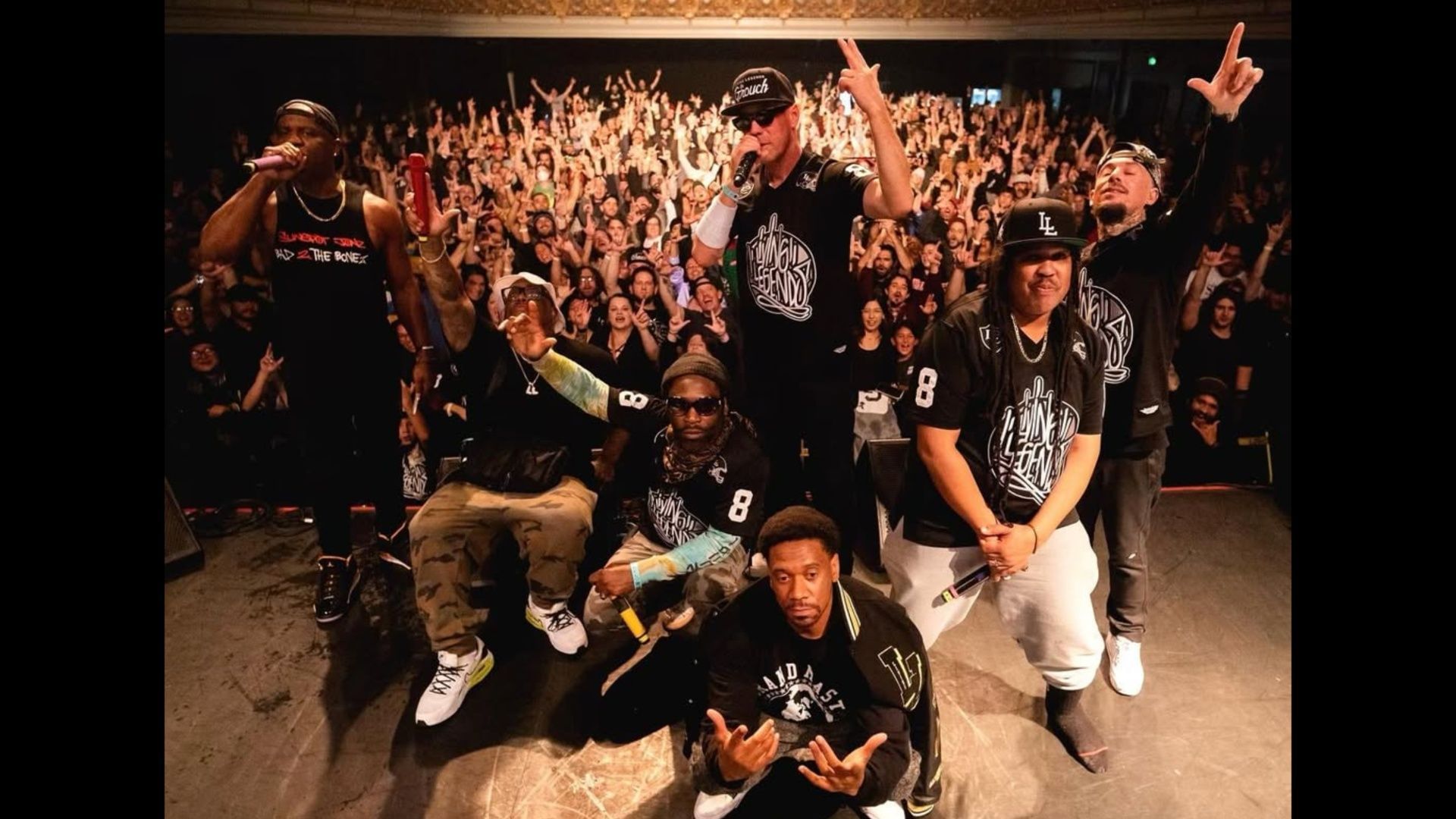 Living Legends originally consisted of nine members. (Image via Instagram/@thegrouch)