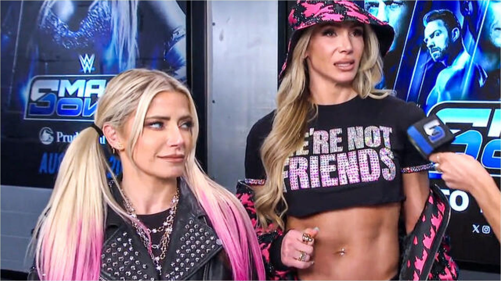 Alexa Bliss and Charlotte Flair