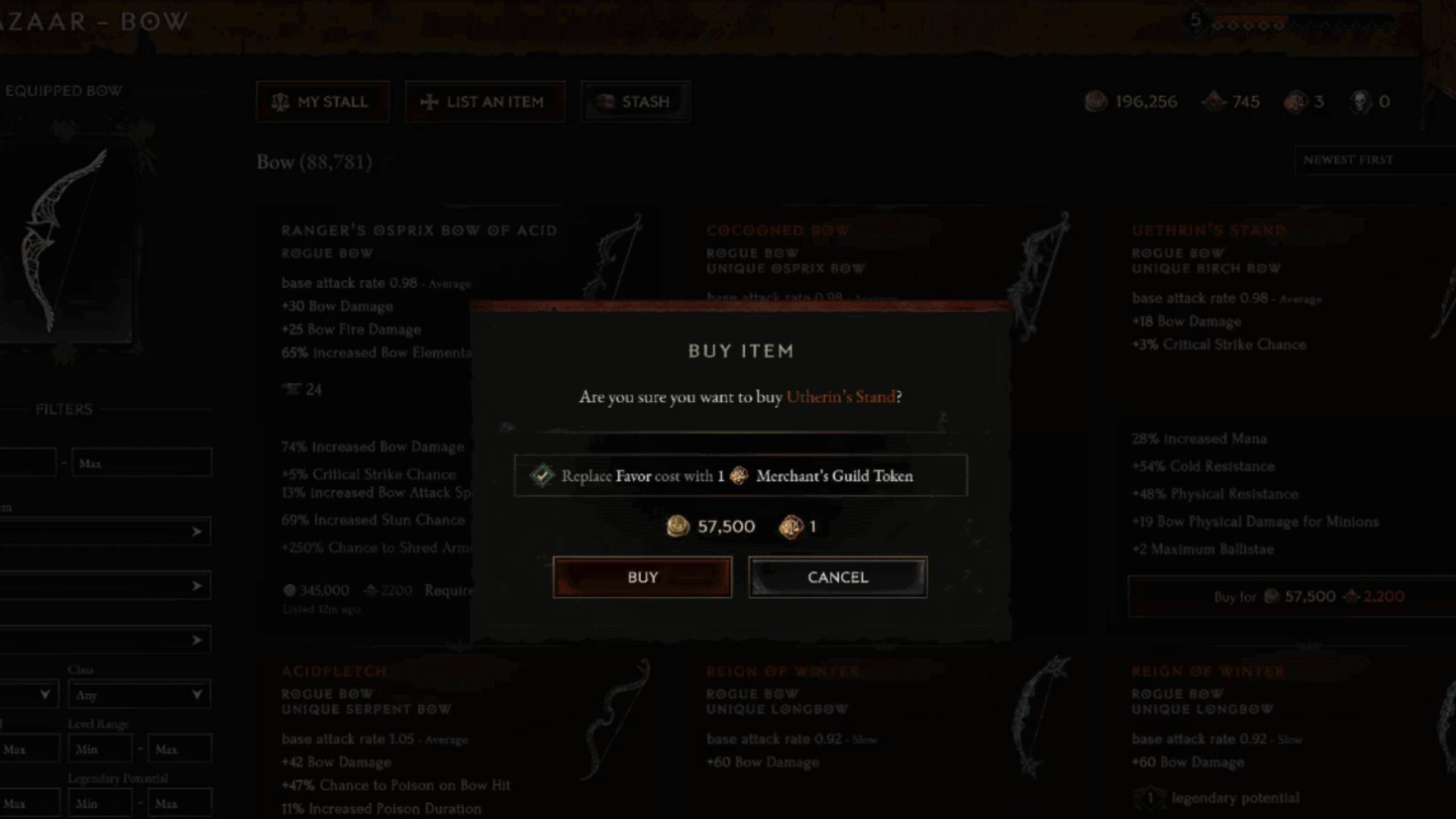 Merchant Tokens provide easy trades (Image via Eleventh Hour Games)