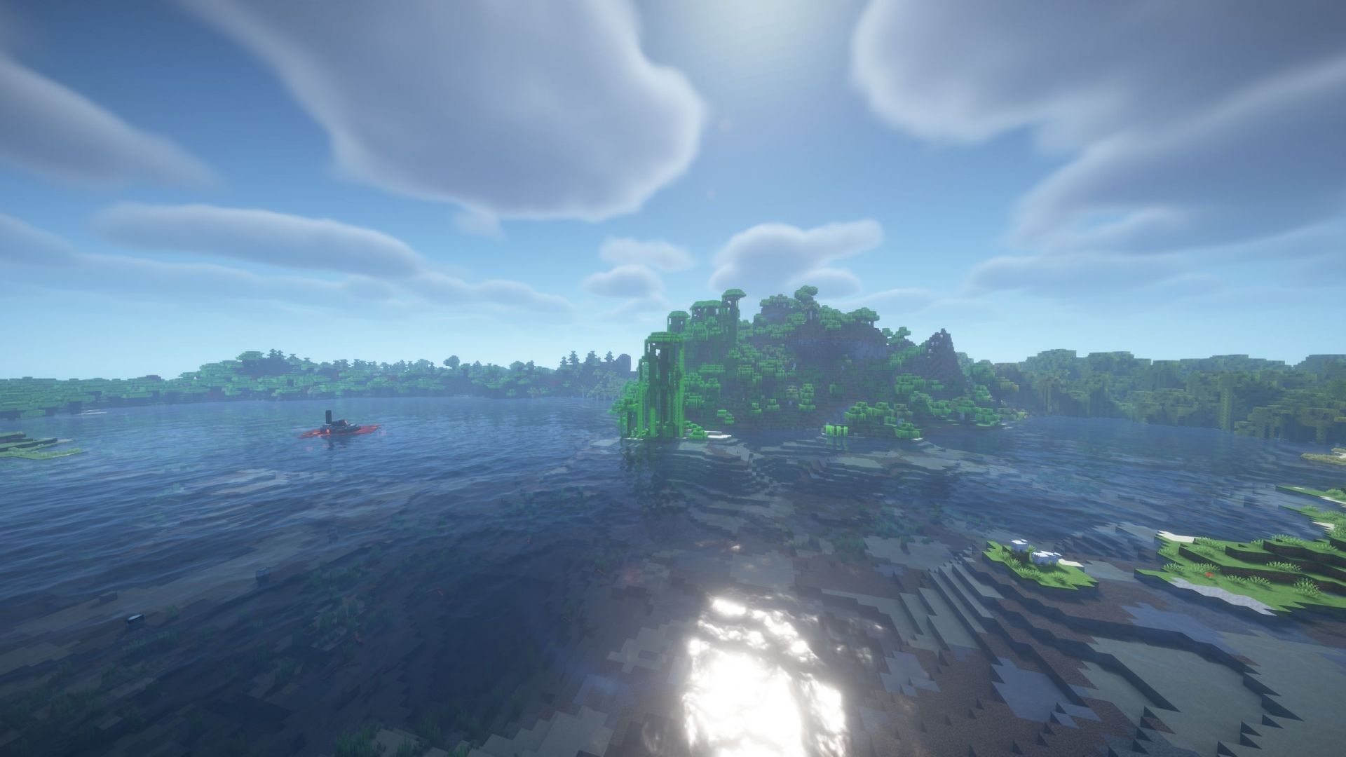 BSL shaders (Image via Sportskeeda Gaming || Mojang Studios)
