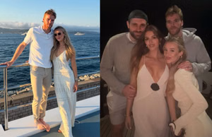 MUST-SEE: Connor McDavid & wife Lauren join newlyweds Leon Draisaitl and Celeste for lit post-wedding getaway