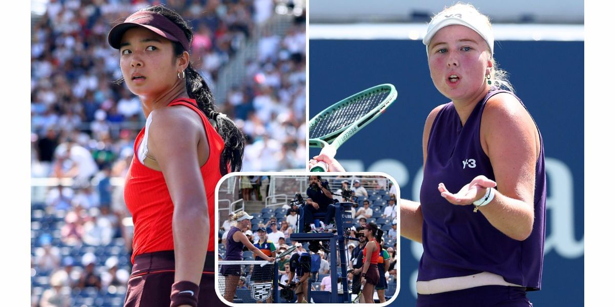 Clara Tauson engages in heated debate with chair umpire over Alexandra Eala