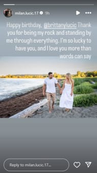 via Instagram /@milan.lucic.17