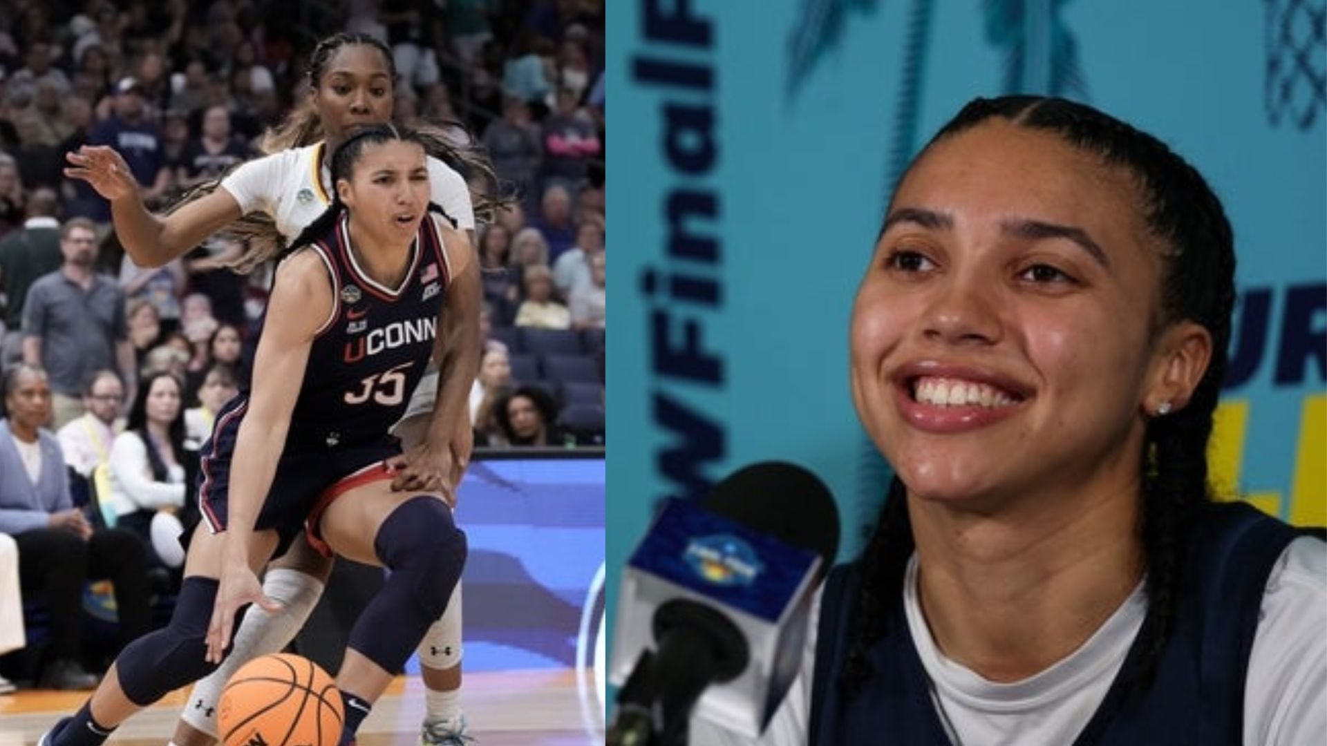 UConn guard Azzi Fudd (Image Source: IMAGN)