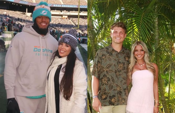 Zach Wilson’s wife Nicolette Wilson shares 3-word message for Quinton Bell’s fiancée's emotional tribute to Dolphins LB