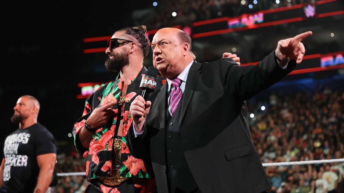 Paul Heyman and The Vision (Image Credits: WWE.com)