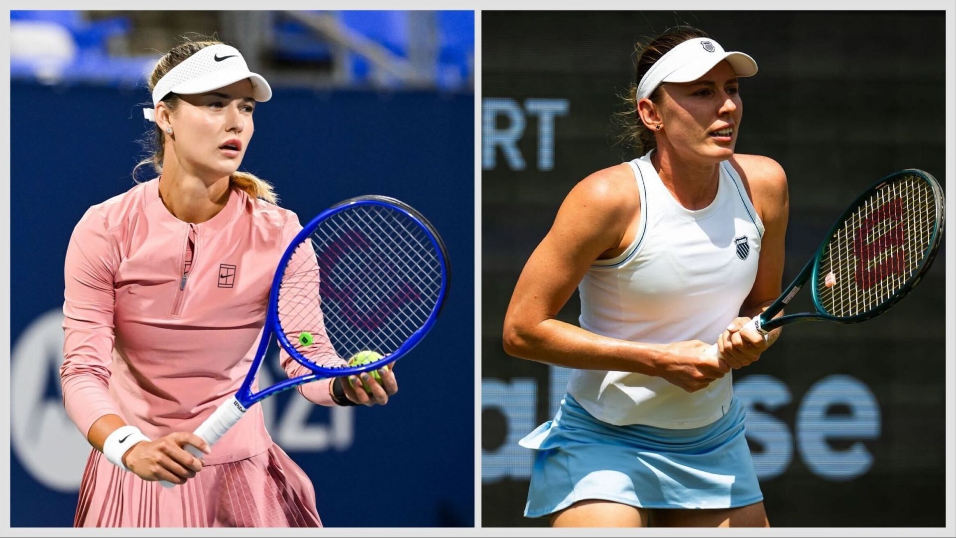 Anna Kalinskaya (L) Ekaterina Alexandrova (R) (Source: GETTY)
