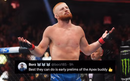 "Nah, fraud checks go on APEX" - Fans react as Bo Nickal pushes for a spot on the Jack Della Maddalena vs. Islam Makhachev early prelims