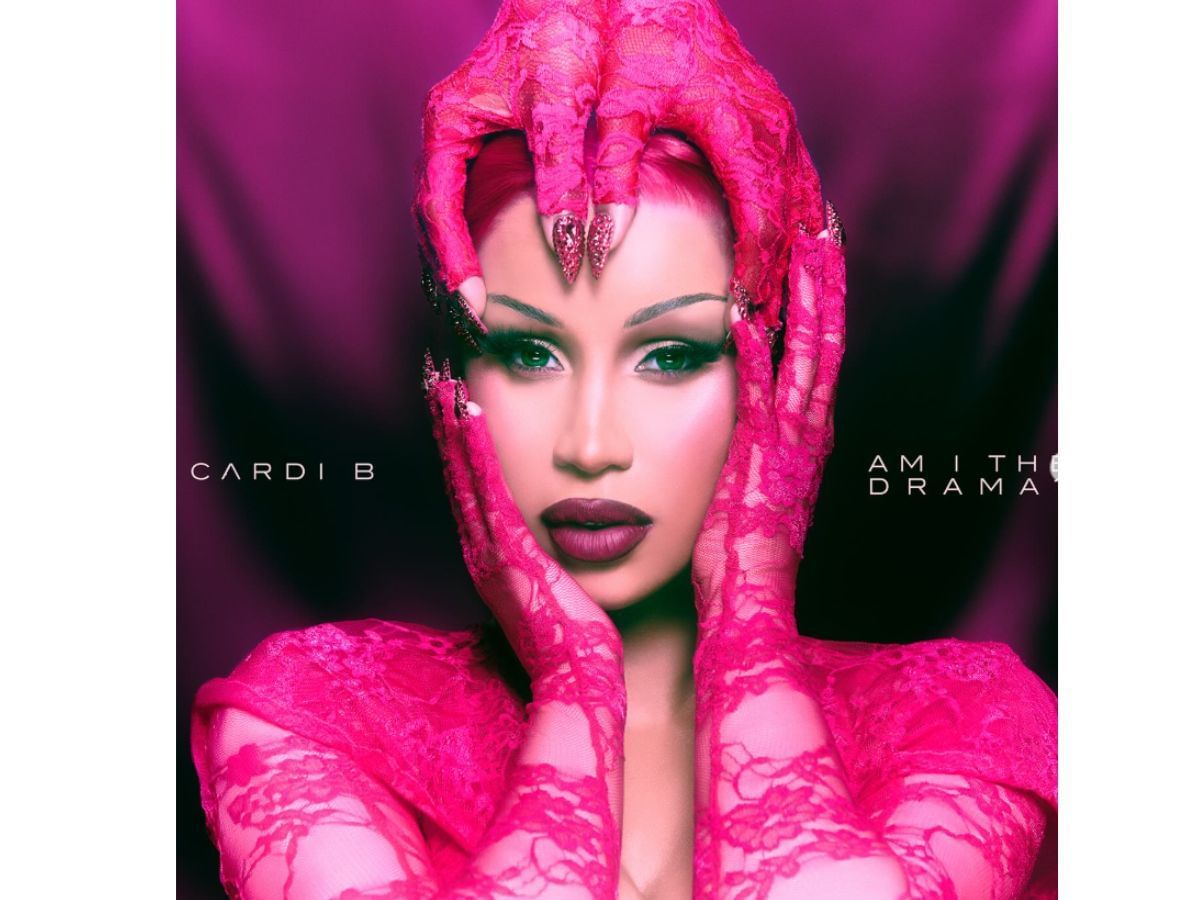 Cardi&#039;s alternate album cover (Image via Instagram/ @iamcardib)