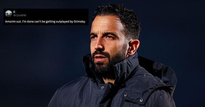 "You’re not cut for the job", "This is beyond embarrassing" - Manchester United fans want Ruben Amorim sacked after Grimsby Town loss