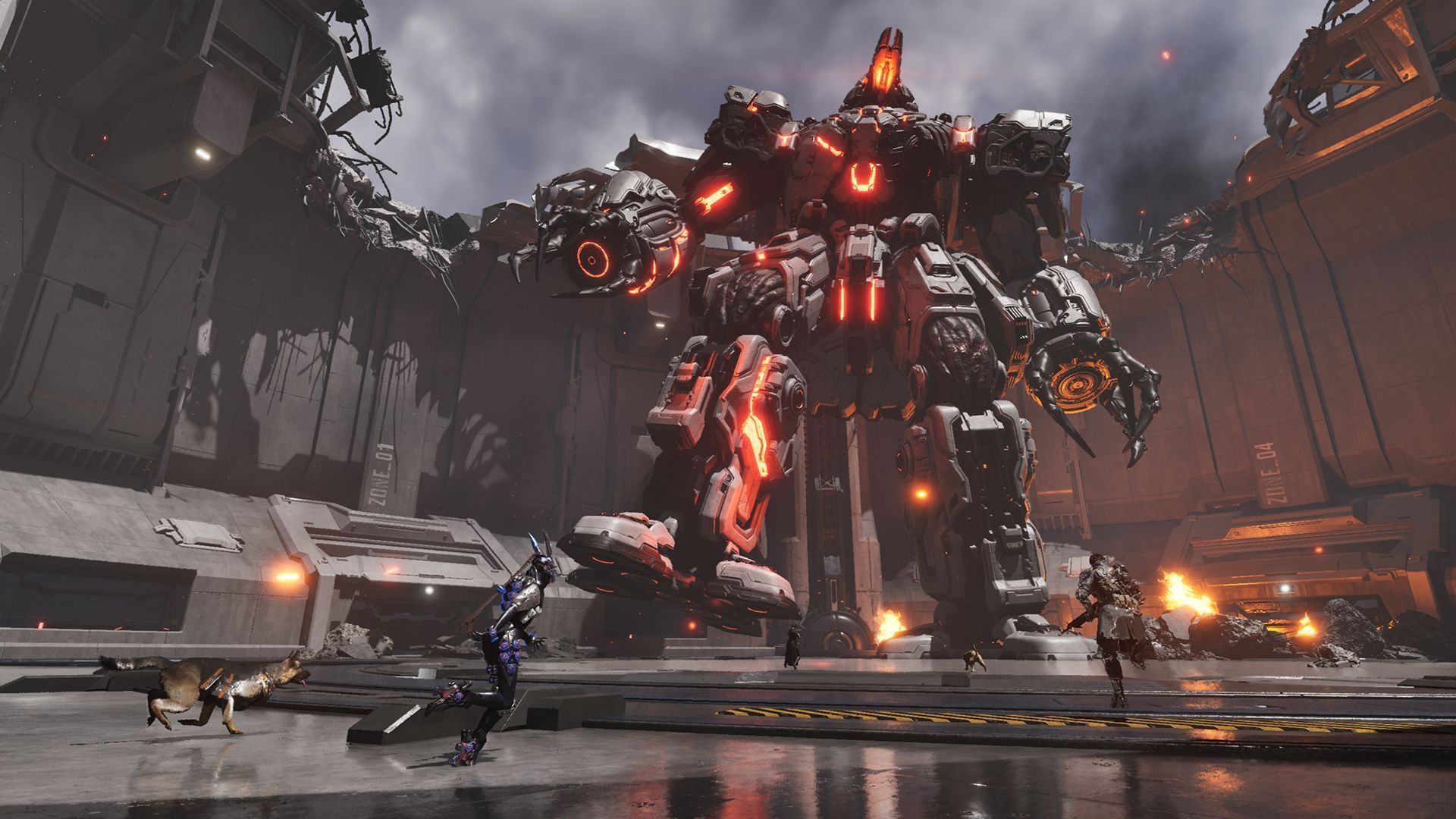 Wall crasher in Axion arena (Image via Nexon)