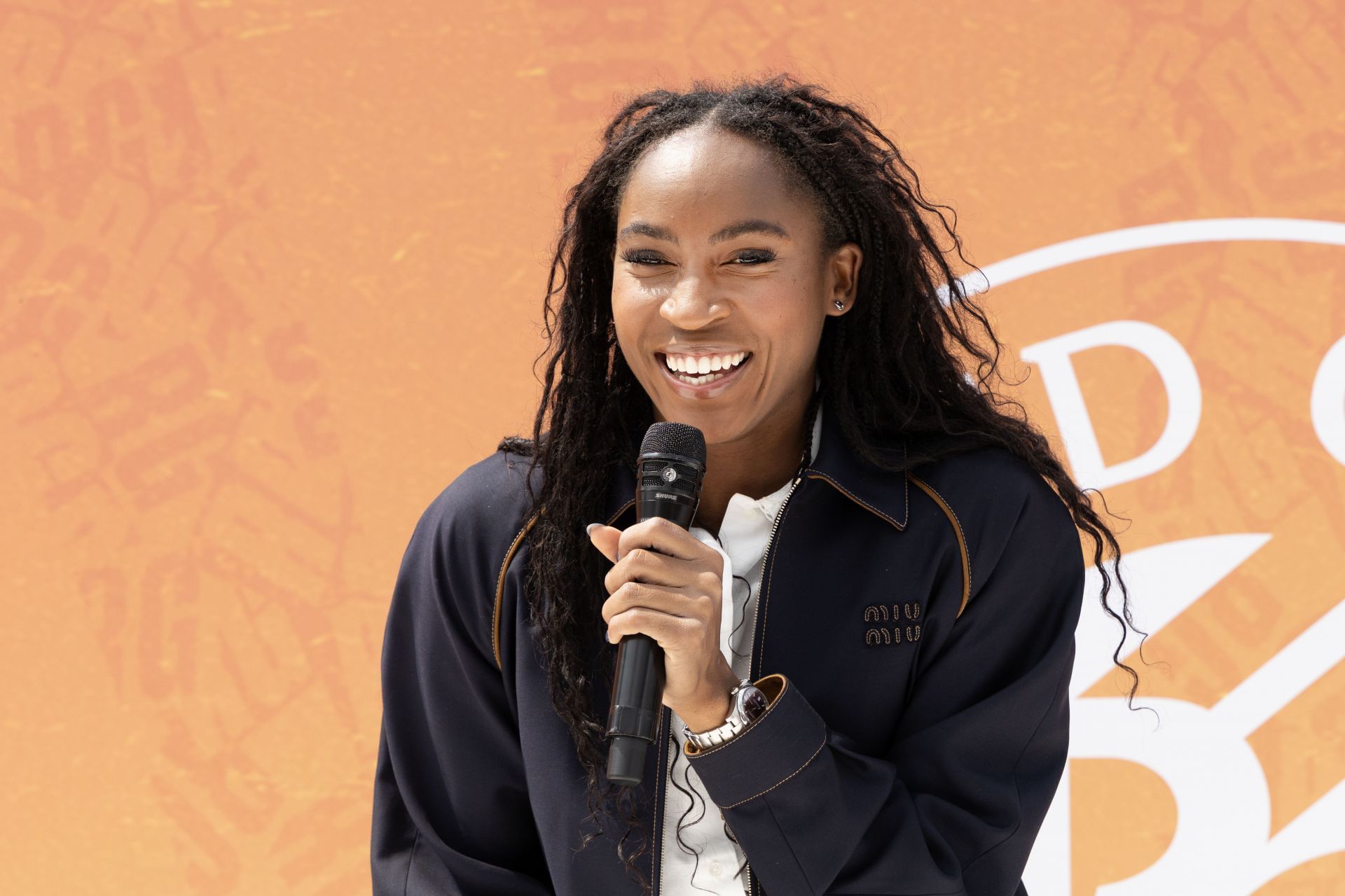 Gauff at the French Open (Image Source: Getty)