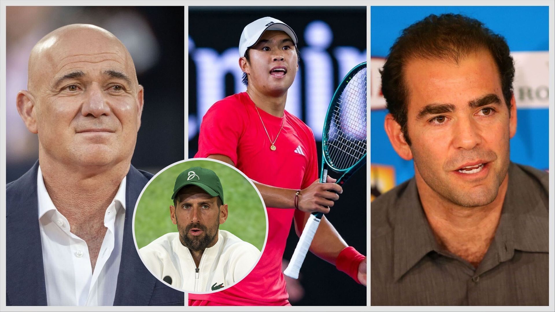 Pete Sampras &amp; Andre Agassi