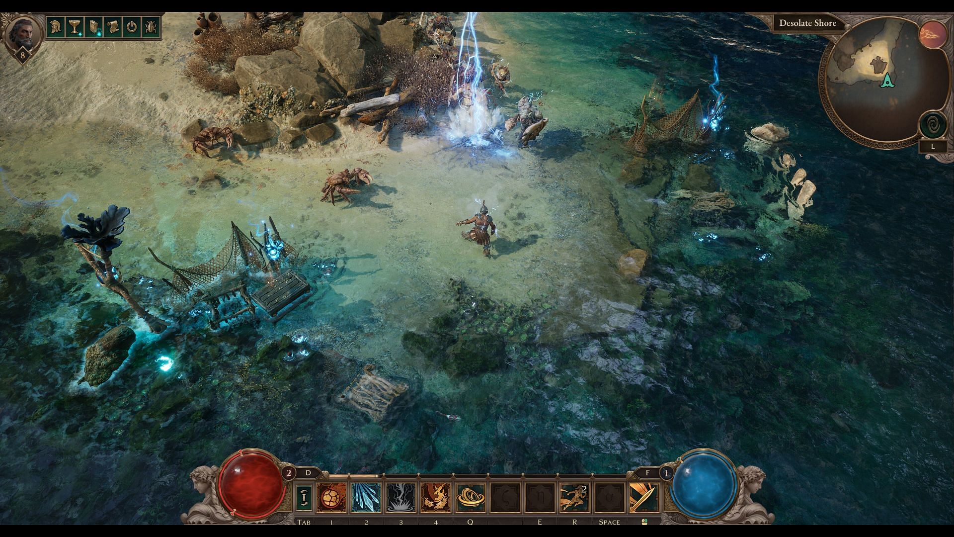 Each Mastery allows access to unique skills (Image via THQ Nordic)