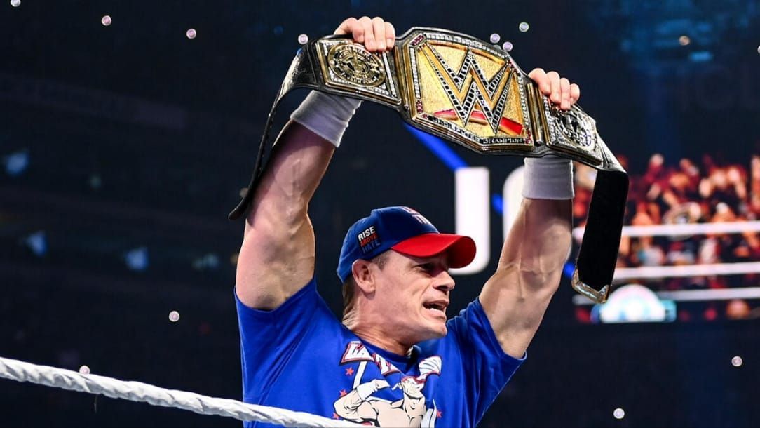 John Cena is the former Undisputed WWE Champion [Image Credit: WWE.com]