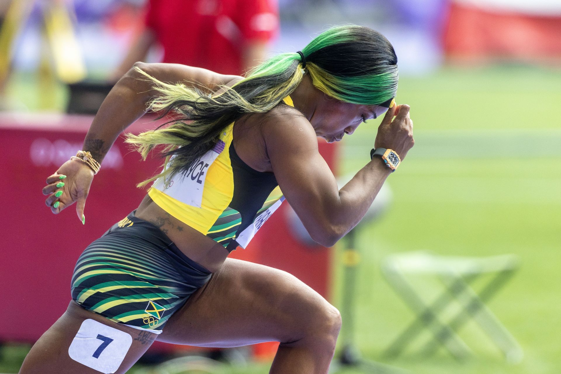 Shelly-Ann Fraser-Pryce at The Olympic Games-Paris 2024 - Source: Getty