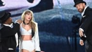 A still from the live performance of Taylor Swift and Travis Kelce's cameo (Image via Instagram/@taylorswift)