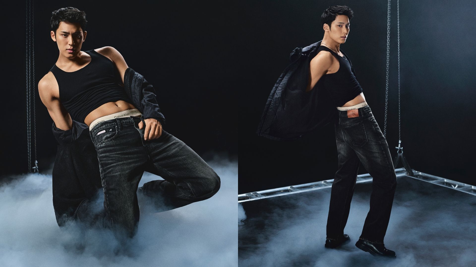SEVENTEEN&#039;s Mingyu (Image via X/@CalvinKlein)