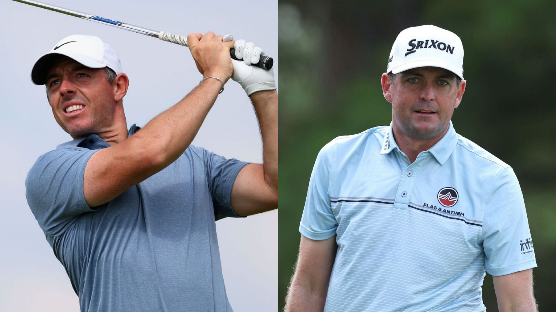 Rory McIlroy (on left) and Keegan Bradley (on right) / Source: Getty Images