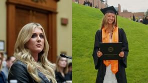 "Had her collegiate records broken by a man posing as a woman"- Riley Gaines backs Caroline Hall as she joins major lawsuit against NCAA