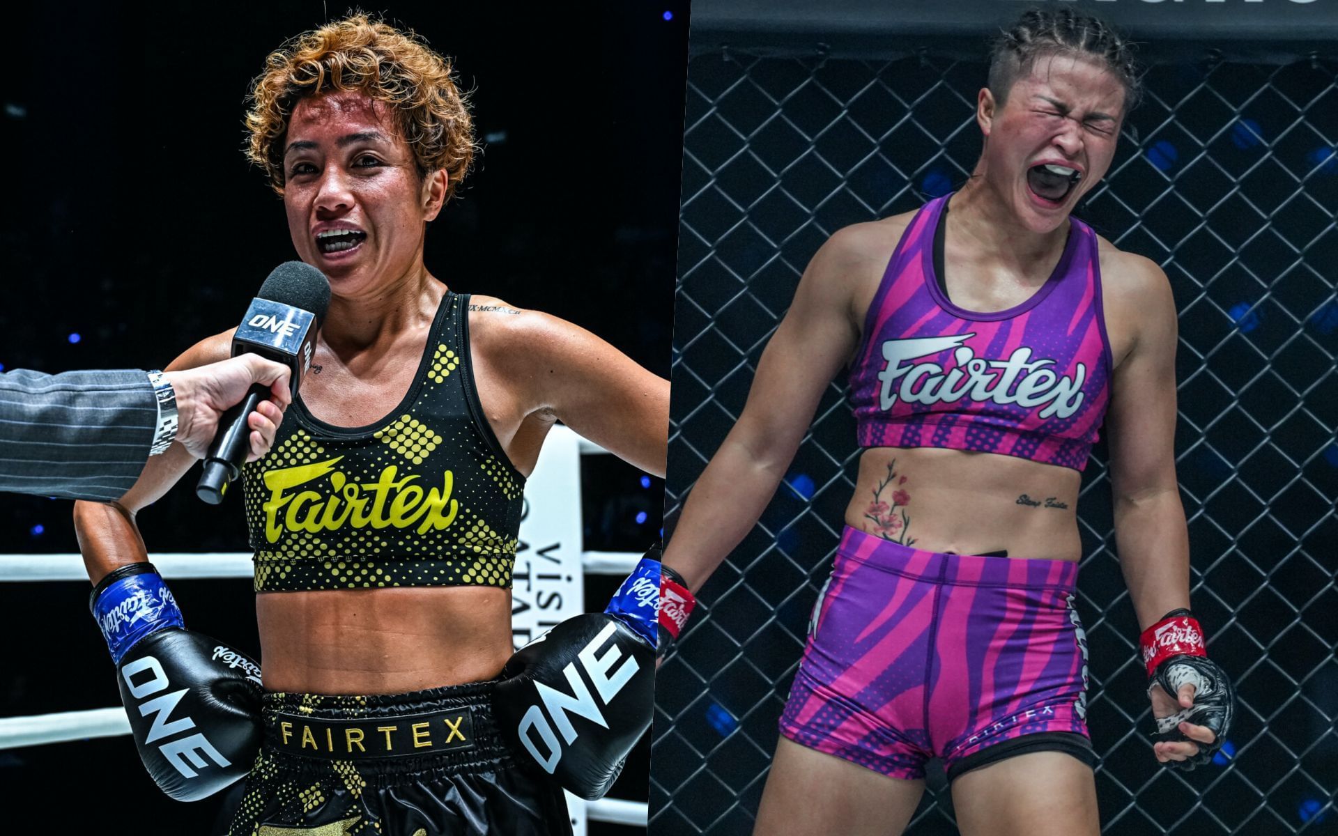 Kana (L) and Stamp (R) | Image credit: ONE Championship