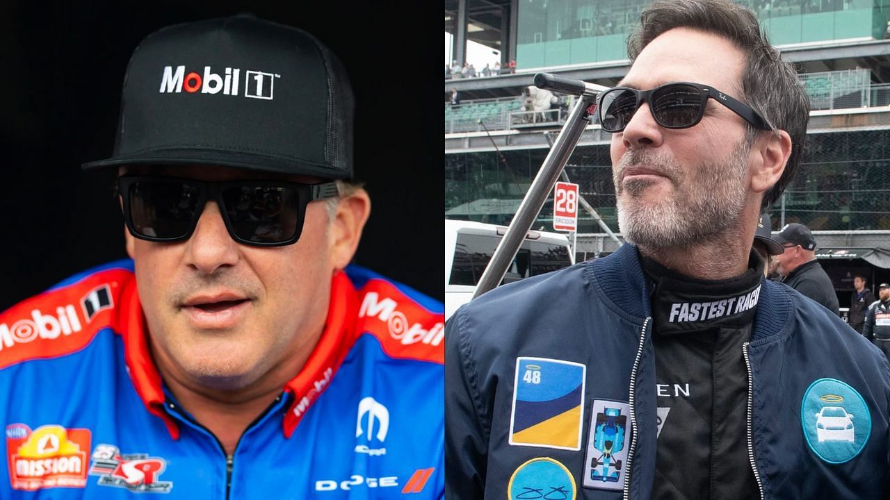 Tony Stewart (left) and Jimmie Johnson (right). Source: IMAGN
