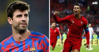 "They award him almost every foul" - When Barcelona legend Gerard Pique called out Cristiano Ronaldo for diving following 2018 game