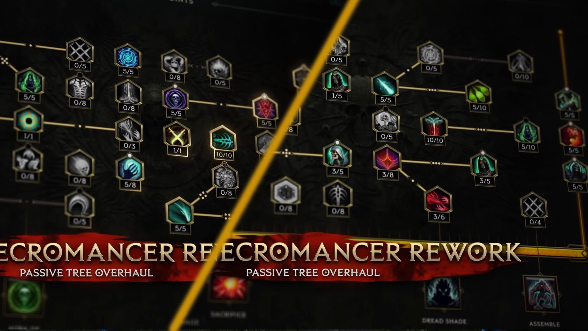 Both the Necromancer and Lich subclasses of Acolyte are getting reworked passive skill trees in Season 3 (Image via Eleventh Hour Games)