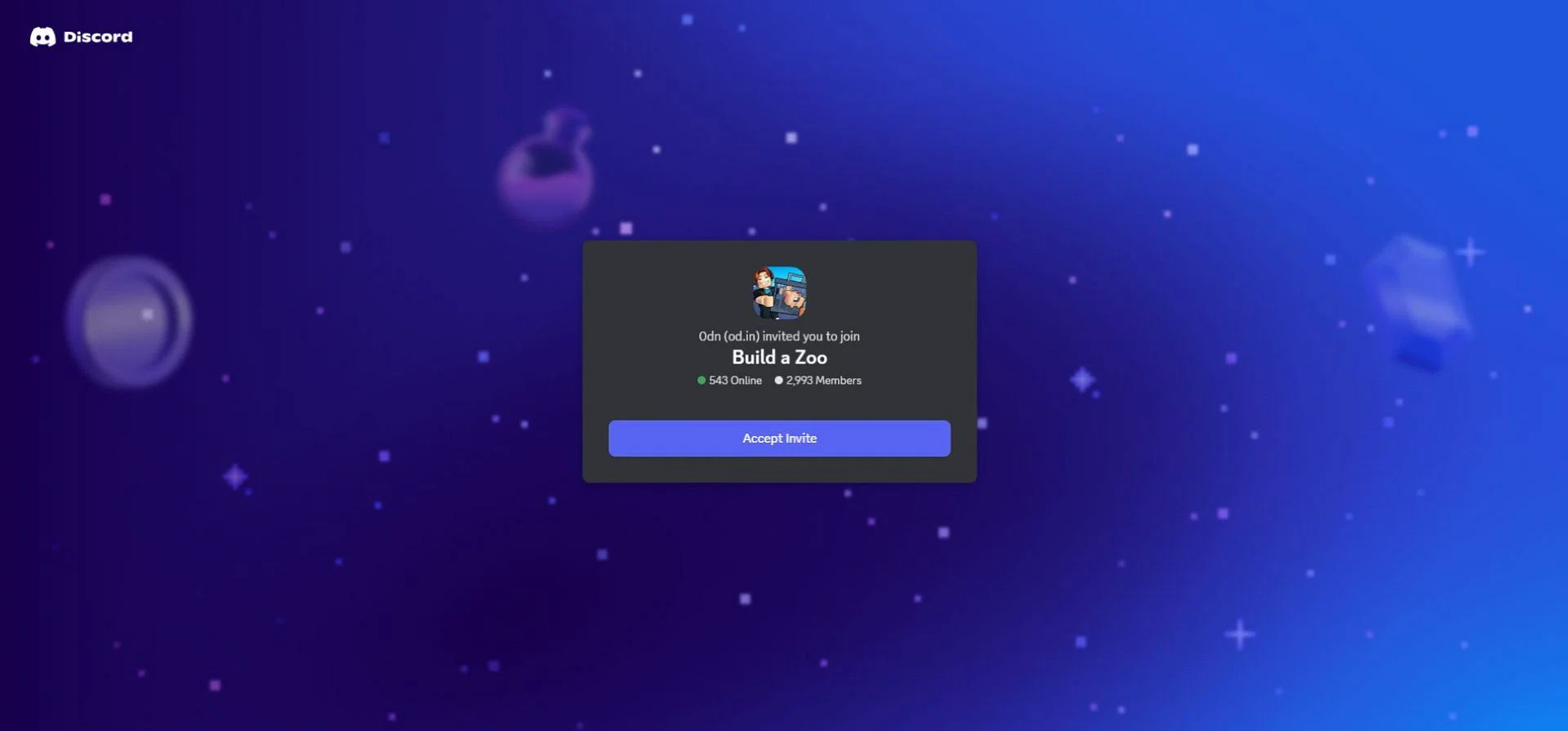 Discord link (Image via Discord)