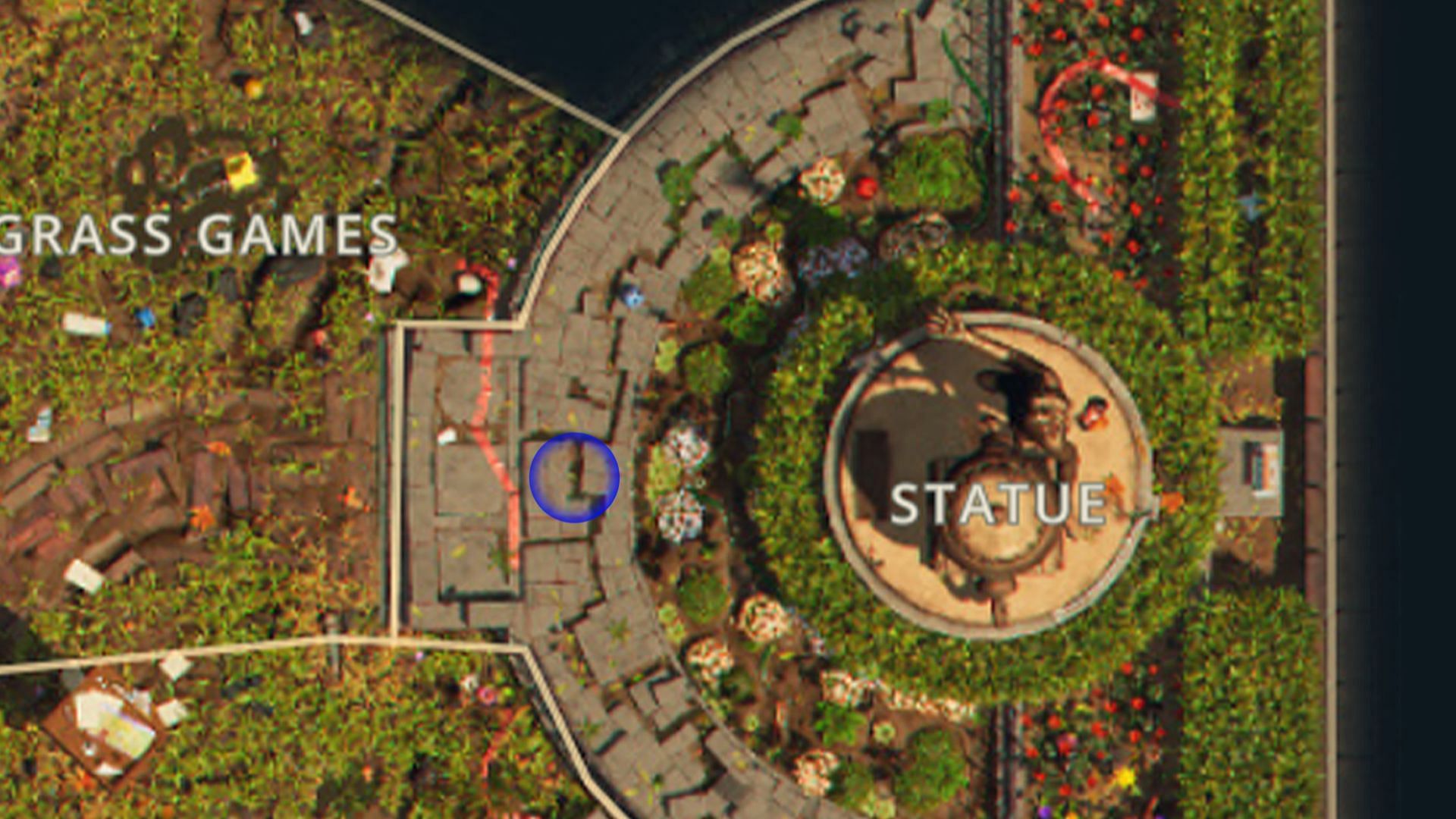 The Statue area has only one collectable Mega Milk Molar in Grounded 2 (Image via Obsidian Entertainment)