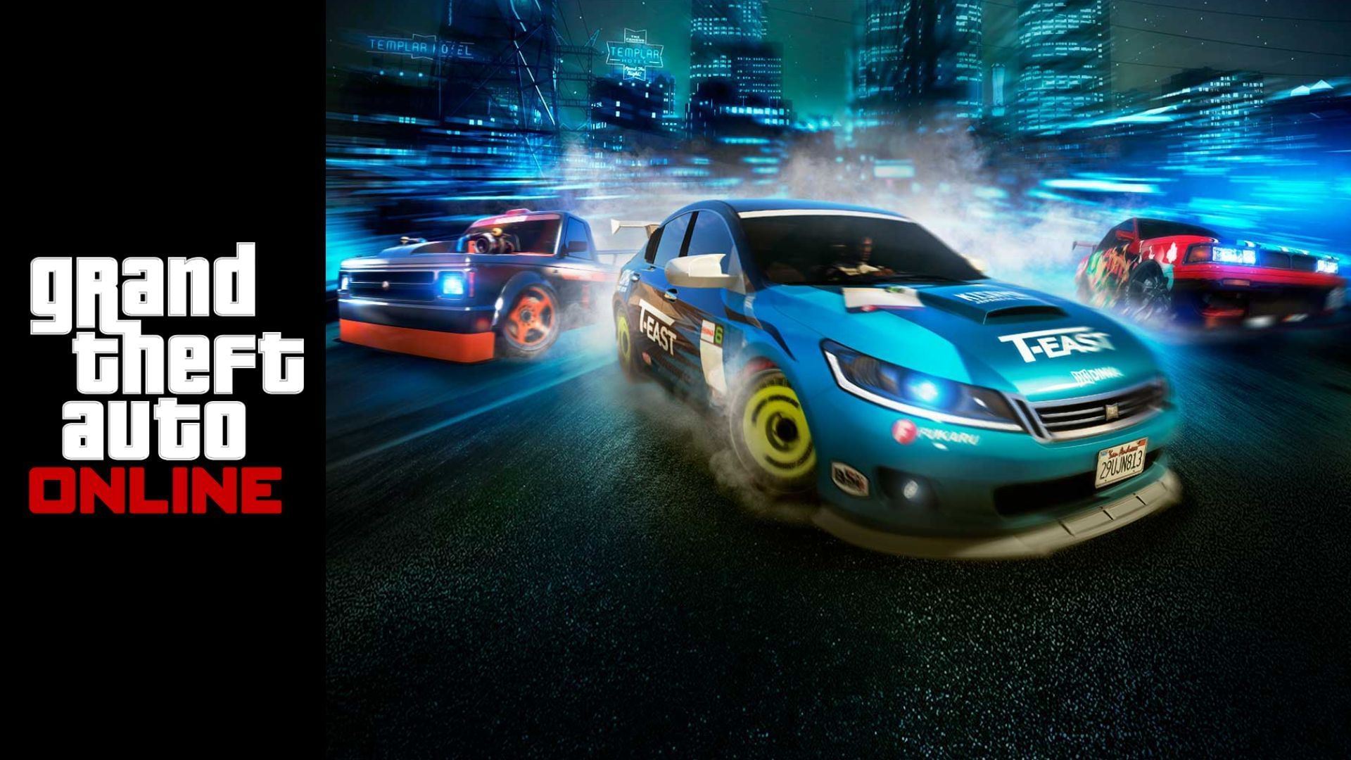 Apply Drift Tuning to these cars in GTA Online (Image via Rockstar Games)