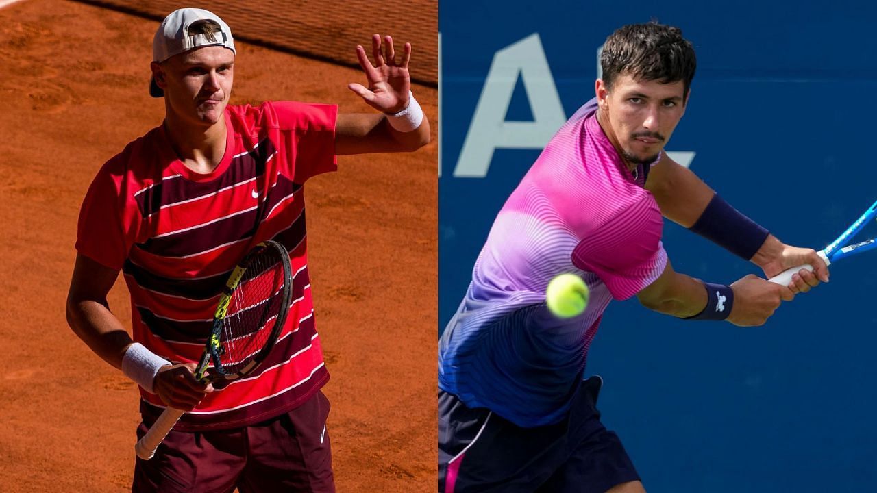 Holger Rune vs Alexei Popyrin - Image Credits: Getty