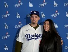 Blake Snell’s wife Haeley celebrates Dodgers ace’s 10-K gem in second start after IL return