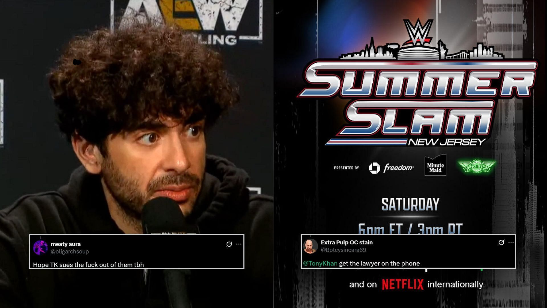 Tony Khan is the president of All Elite Wrestling and Ring of Honor [Photo courtesy of AEW