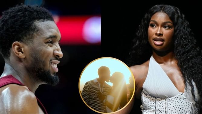 “I was stressed out" - Donovan Mitchell reveals BTS details of his surprise proposal to Coco Jones