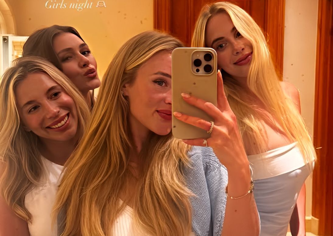 Connor McDavid&rsquo;s wife Lauren Kyle enjoys &lsquo;girls night&rsquo; with Oilers partners (via Instagram/@laurenkyle1)